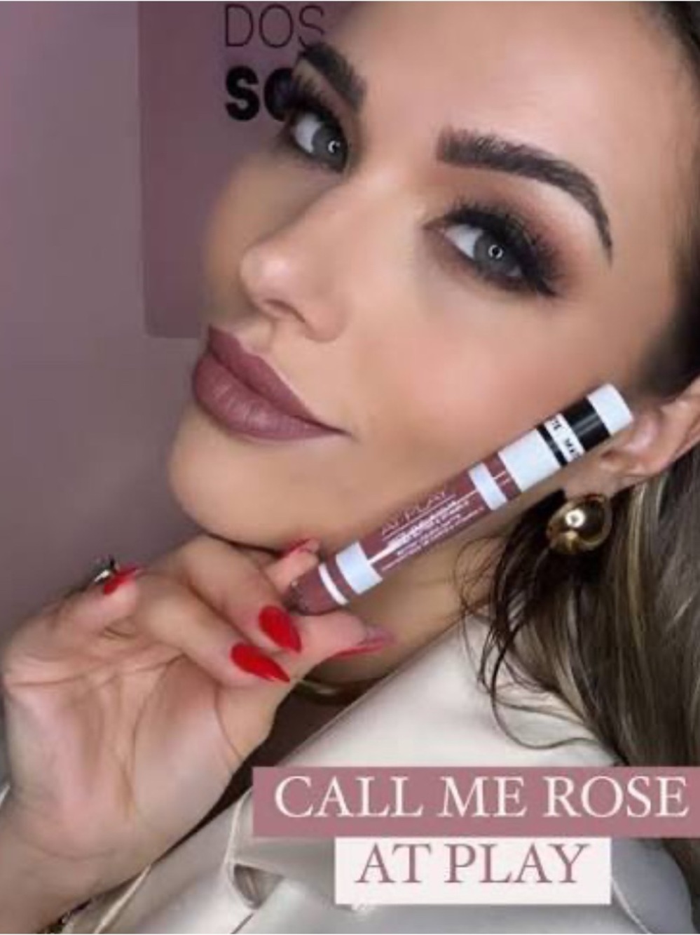 Liquid Matte Lipstick - Call Me Rose